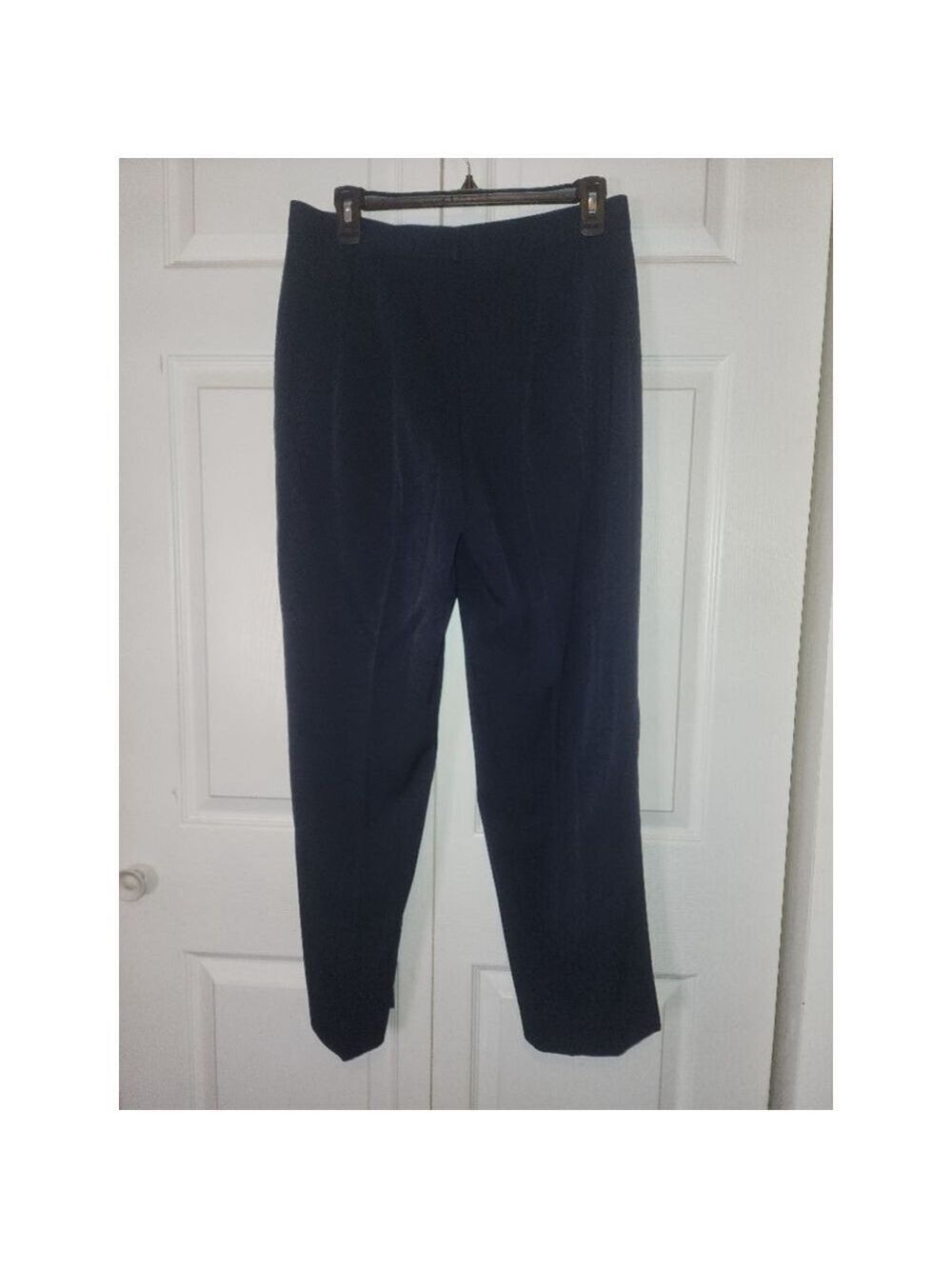 Women rafaella Petite Pants Size 10P Blue - Picture 3 of 5